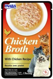 Inaba Chicken Broth with Chicken Recipe Side Dish for Cats