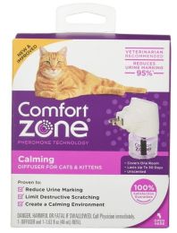 Comfort Zone Calming Diffuser Kit for Cats and Kittens