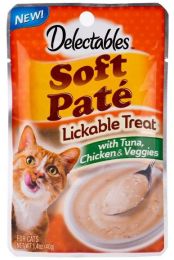 Hartz Soft Pate Lickable Treat for Cats Tuna Chicken and Veggies