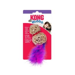 KONG Wubba Wicker Cat Toy