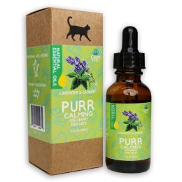 Calm Paws Purr Lavender and Catmint Calming Essential Oil for Cats