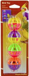 Penn Plax Lattice Ball Toy with Bells