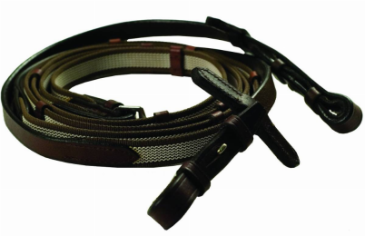 Gatsby Rubber Grip Web Reins