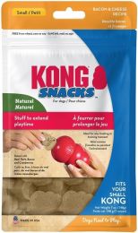 KONG Snacks Bacon and Cheese Recipe Dog Treats Small