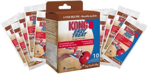 KONG Easy Treat to Go Liver Recipe for Dogs