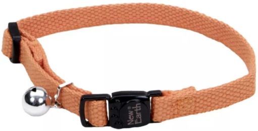 Coastal Pet New Earth Soy Breakaway Cat Collar Pumpkin Orange