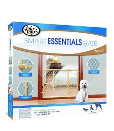 Four Paws Smart Essentials Wood Gate