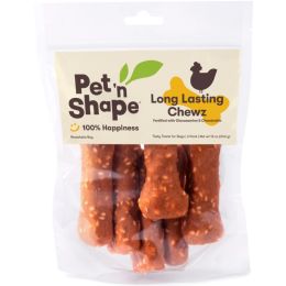 Pet n Shape Long Lasting Chewz 4" Bone Dog Treat Fortified with Glucosamine and Chondroitin