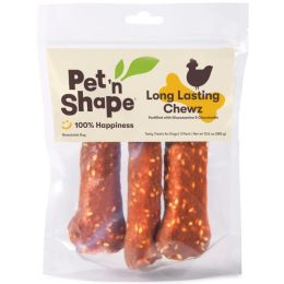 Pet n Shape Long Lasting Chewz 6" Bone Dog Treat Fortified with Glucosamine and Chondroitin