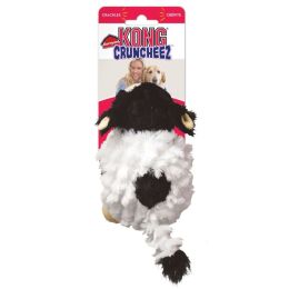 Kong Barnyard Cruncheez Plush Cow Dog Toy