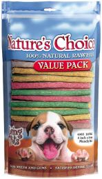 Loving Pets Nature's Choice Rawhide Munchy Stick Value Pack