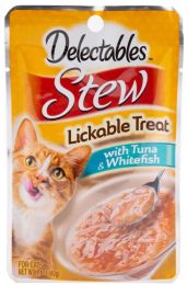 Hartz Delectables Stew Lickable Cat Treats - Tuna & Whitefish