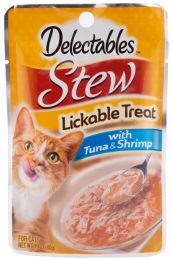 Hartz Delectables Stew Lickable Cat Treats - Tuna & Shrimp