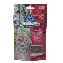 Blue Buffalo Wilderness Crunchy Cat Treats - Tasty Salmon Flavor