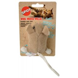 Spot Wool Mouse Willie Catnip Toy - Assorted Colors