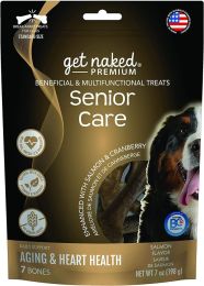 Get Naked Premium Senior Care Dog Treats - Chicken & Salmon Flavor