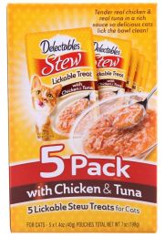 Hartz Delectables Stew Lickable Treat for Cats - Chicken & Tuna