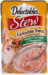 Hartz Delectables Stew Lickable Treat for Cats Chicken and Veggies