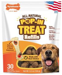 Nylabone Pop-In Treat Refills for Power Chew Treat Toy Combo