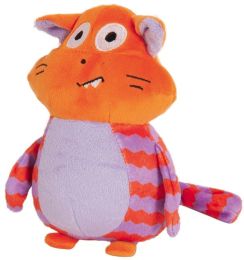 Petmate Booda Zoobilee Grunting Cat Plush Dog Toy