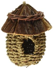 Prevue All Natural Fiber Indoor/Outdoor Wood Roof Nest