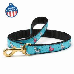 Floaties Dog Collar or Leash (Color: Floaties, size: medium)