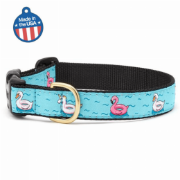 Floaties Dog Collar or Leash (Color: Floaties, size: large)