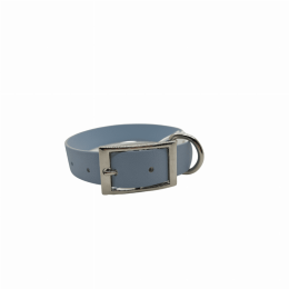 Biothane Buckle Dog Collar (Color: Winter, size: Medium/Large 14-16 inches)