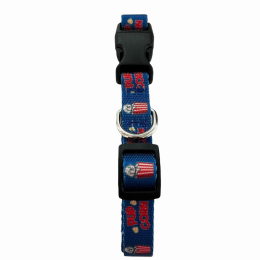 Pet Collars  (Pupcorn Print Style) (Color: , size: small)