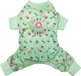 Fashion Pet Sweet Dreams Dog Pajamas Mint (size: XX-Small)