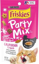 Friskies Party Mix Crunch Treats California Crunch (size: 2.1 oz)