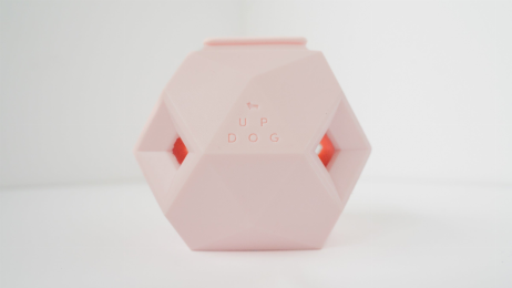 The Odin - Modern Treat Dispensing Dog Puzzle (Color: Rose Quartz, size: )