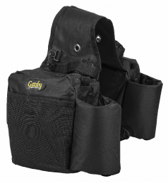 Gatsby Nylon Saddle Gear Bag with Water Bottle Holder (Color: Black)