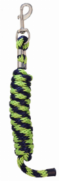 Gatsby Polypropylene 8' Lead With Snap (Color: Parrot/Navy, size: 8')