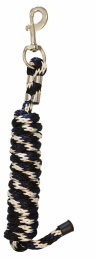 Gatsby Polypropylene 8' Lead With Snap (Color: Black/Navy/White, size: 8')