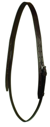 Gatsby Bridle Crownpiece (Color: Havanna, size: Cob/Arab)