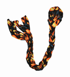 Gatsby Printed StretchX Braid n Tail Bag (Color: Flames, size: Standard)