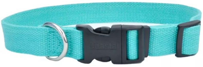 Coastal Pet New Earth Soy Adjustable Dog Collar Mint (size: 6-8''L x 3/8"W)