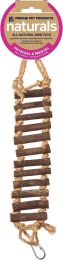 Prevue Naturals Wood and Rope Ladder Bird Toy (size: Medium - 1 count)