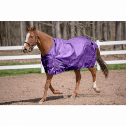 Tuffrider 600 D Comfy Standard Neck Turnout Sheet (Color: Purple, size: 69)