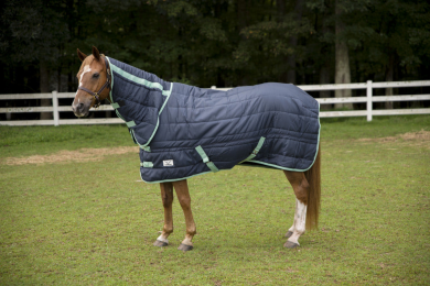 Tuffrider Kozy Komfort Combo Stable Blanket (Color: Navy, size: 69)