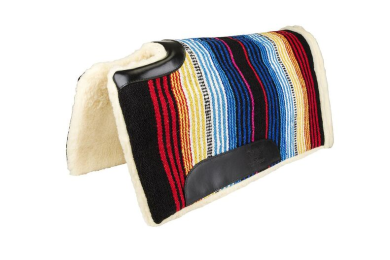 TuffRider Phoenix Small Acrylic Western Saddle Pad (Color: Rainbow)