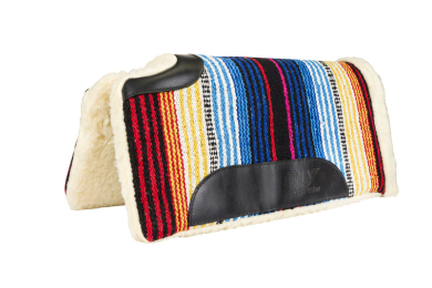 TuffRider Phoenix Large Acrylic Western Saddle Pad (Color: Rainbow)