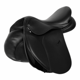 Vegan-X All Purpose Pony Saddle (Color: Black, size: 14)