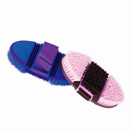 Tuffrider Flex Brush (Color: Pink/Black)