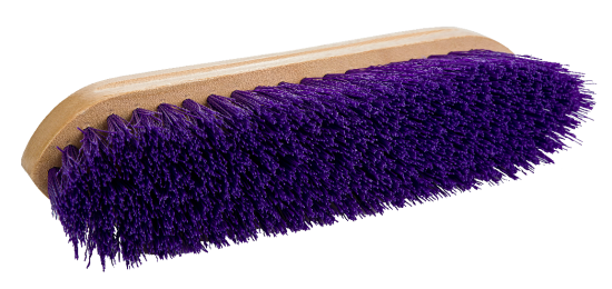 Tuffrider Dandy Brush With Plastic Handle (Color: Purple)