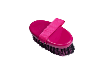 Tuffrider Plastic Body Brush (Color: Pink/Black)