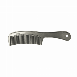 Tuffrider Aluminum Comb with Handle (Color: Silver, size: 8)