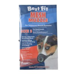 Nylon Fabridog Best Fit Muzzle (size: Size 3 (Dogs 12-24 lbs))