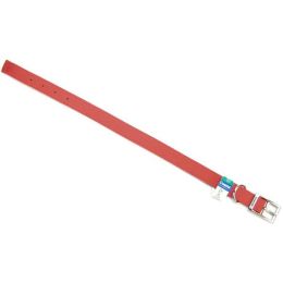 Coastal Pet Double Nylon Collar - Red (size: 20" Long x 1" Wide)